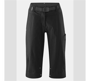 Gonso 3/4 Radhose Ruth Da black 42 (schwarz)