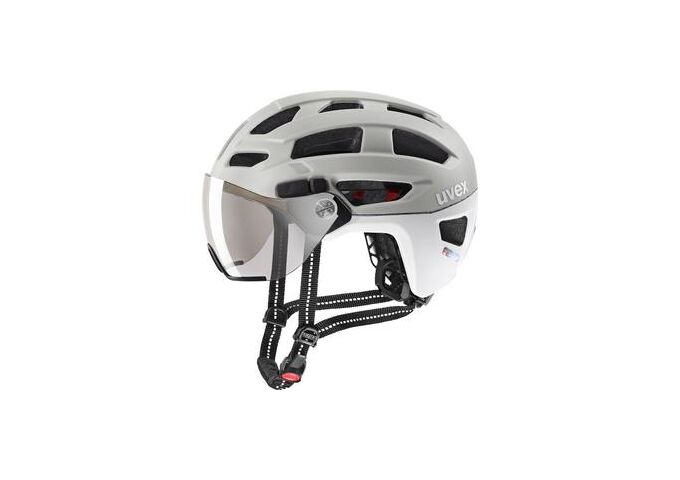 Uvex finale visor, sand-white mat/ltm., 52-57