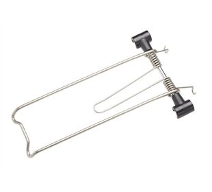 Racktime Federklappe Clampit f. Lightit/Touren Edelstahl