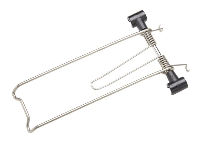 Racktime Federklappe Clampit f. Lightit/Touren Edelstahl