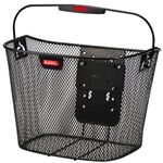 Klickfix Lenkerkorb Uni schwarz