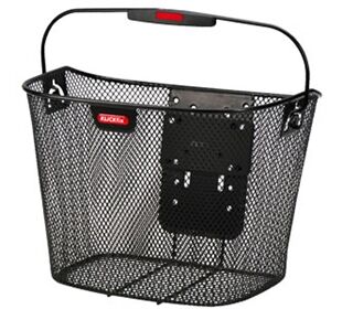 Klickfix Lenkerkorb Uni schwarz