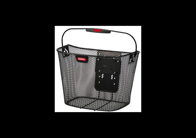 Klickfix Lenkerkorb Uni schwarz