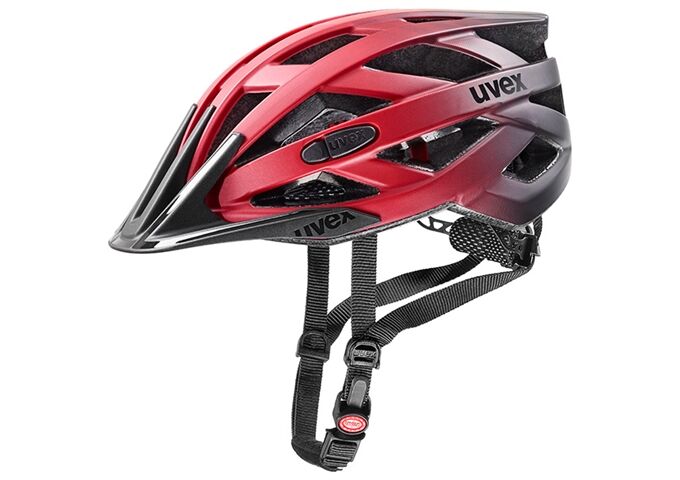 Uvex i-vo cc red-black mat 52-57