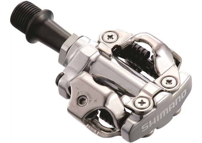 Shimano PD-M540 Pedale SM-SH51 silber