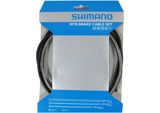 Shimano Bremszug-Set MTB schwarz