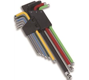 Matrix Innensechskant-Set 9-teilig (bunt)