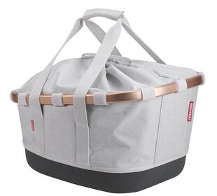 Klickfix Bikebasket GT für Racktime Sky Rose (hellgrau)