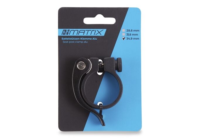 Matrix Sattelstützklemme Alu SC8 34,9mm