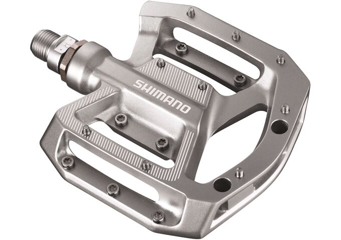 Shimano Flat Pedal PG-GR500 Flat silber