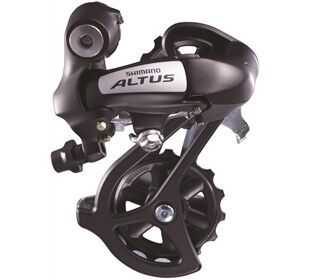 Shimano Schaltwerk Altus RD-M310 7/8f mittellang schwarz (schwarz)