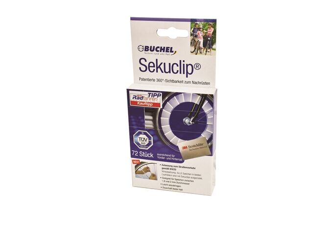 3M Speichensticks Sekuclip 3M 72 Stück weiss 60mm