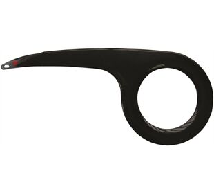 Hebie Kettenschutz 1-flügelig verstellbar schwarz 38Z (schwarz)