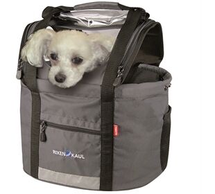Klickfix Lenkertasche Doggy (grau)