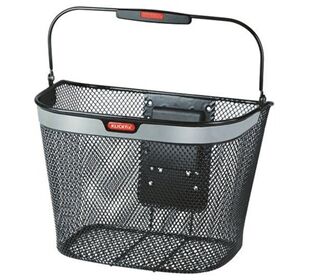 Klickfix Lenkerkorb Uni schwarz reflex (schwarz reflex)