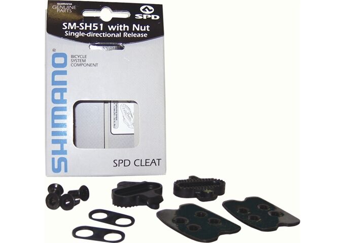 Shimano Schuhplatten SPD SM-SH51 inkl. Gegenplatte sz.