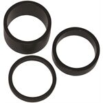 Matrix Spacer Set Alu 1 1/8" 5/10/20mm schwarz