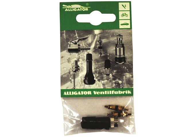 Alligator Ventile AV m. Kappe + Mutter (2St) Alligator