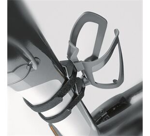 SKS Anywhere Klett Flaschenhalter schwarz