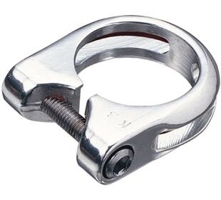 Matrix Sattelstützklemme Alu SC9 28,6mm silber