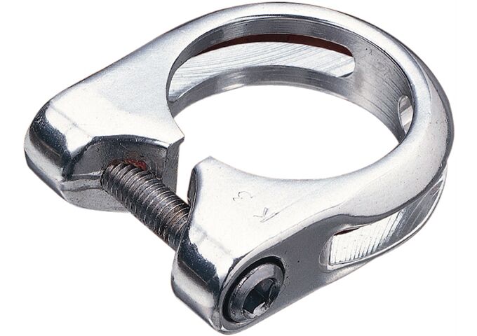 Matrix Sattelstützklemme Alu SC9 28,6mm silber