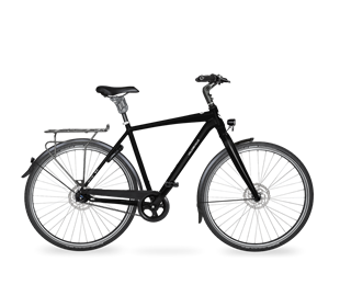 Velo de Ville A400 14Gg Rohloff Diamant (deep black glanz)