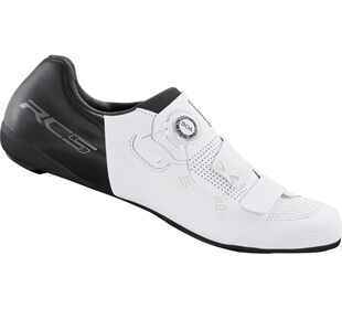 Shimano SH-RC5W SPD SL White 47 (schwarz/weiß)