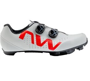 Northwave Rebel 3 Light grey/ Red 46 (grau/rot)