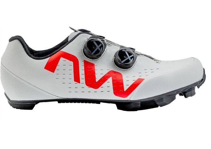Northwave Rebel 3 Light grey/ Red 46