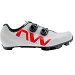 Northwave Rebel 3 Light grey/ Red 40