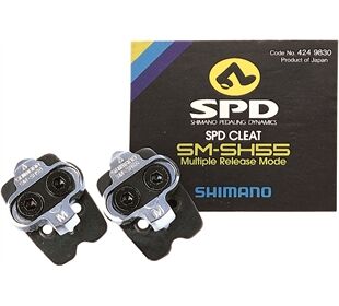 Shimano Schuhplatten SPD CL-MT001 inkl. Gegenplatte (schwarz)