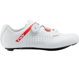 Northwave Core Plus 2 White/Red 37 (weiss)