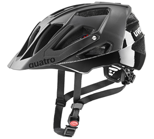 Uvex quatro cc all black matt 52-57 (schwarz)