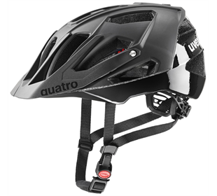 Uvex quatro cc all black matt 52-57 (schwarz)