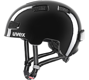 Uvex hlmt 4 reflexx black  55-58 (schwarz glanz)