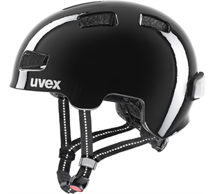 Uvex hlmt 4 reflexx black  55-58 (schwarz glanz)