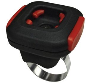 Klickfix Lenkerad. Quad schwarz