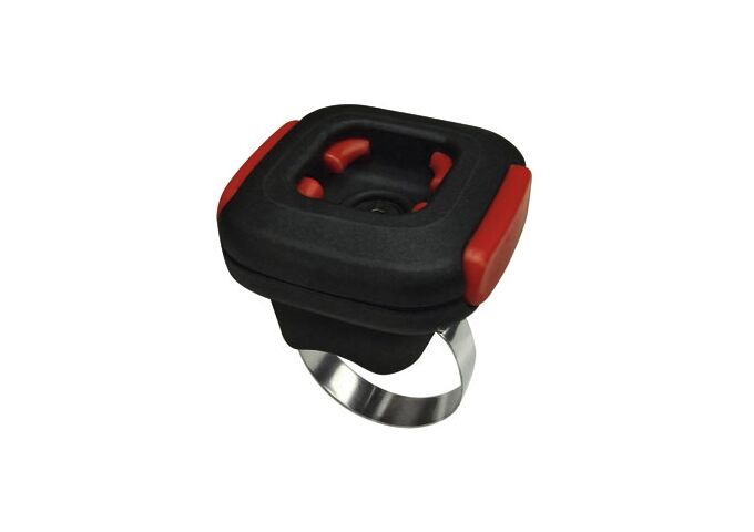 Klickfix Lenkerad. Quad schwarz