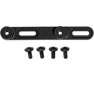 Ortlieb Offset-Plate 64mm black (schwarz)