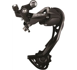 Shimano Schaltwerk Alivio RD-M3100 9f lang schwarz (schwarz)