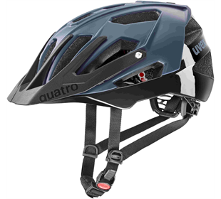 Uvex quatro cc dusk blue/black matt 52-57 (blau/schwarz)