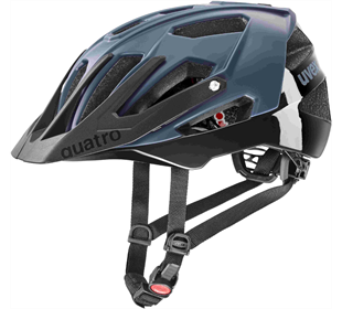 Uvex quatro cc dusk blue/black matt 52-57 (blau/schwarz)