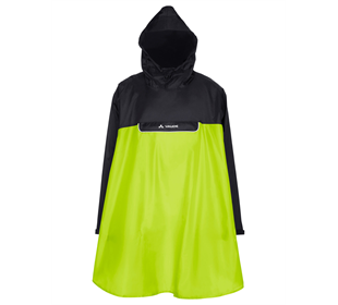 Vaude Covero Poncho II neon yellow black L (neon yellow/black)