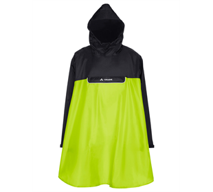 Vaude Covero Poncho II neon yellow black L (neon yellow/black)