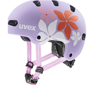 Uvex Kid 4 style flower lilac matt 51-55 (lila purple)
