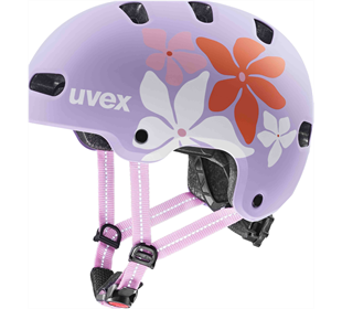 Uvex Kid 4 style flower lilac matt 51-55 (lila purple)