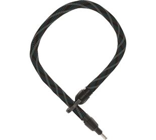 Abus ACH IVY 6KS/85 crossing grey,IvyTex Adaptor Chain (schwarz/grau)