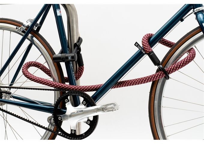 tex-lock tex-lock eyelet L 160cm + U/X-Lock, chateau red