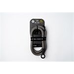 tex-lock tex-lock eyelet L 160cm + U/X-Lock, grau/schwarz