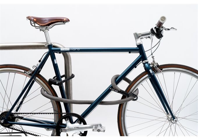 tex-lock tex-lock eyelet L 160cm + U/X-Lock, grau/schwarz